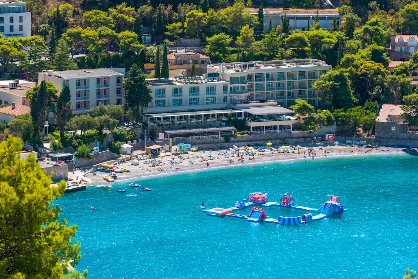 Turquoise water, all day